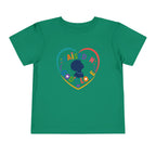 Raised in Gods Love Heart Shirt