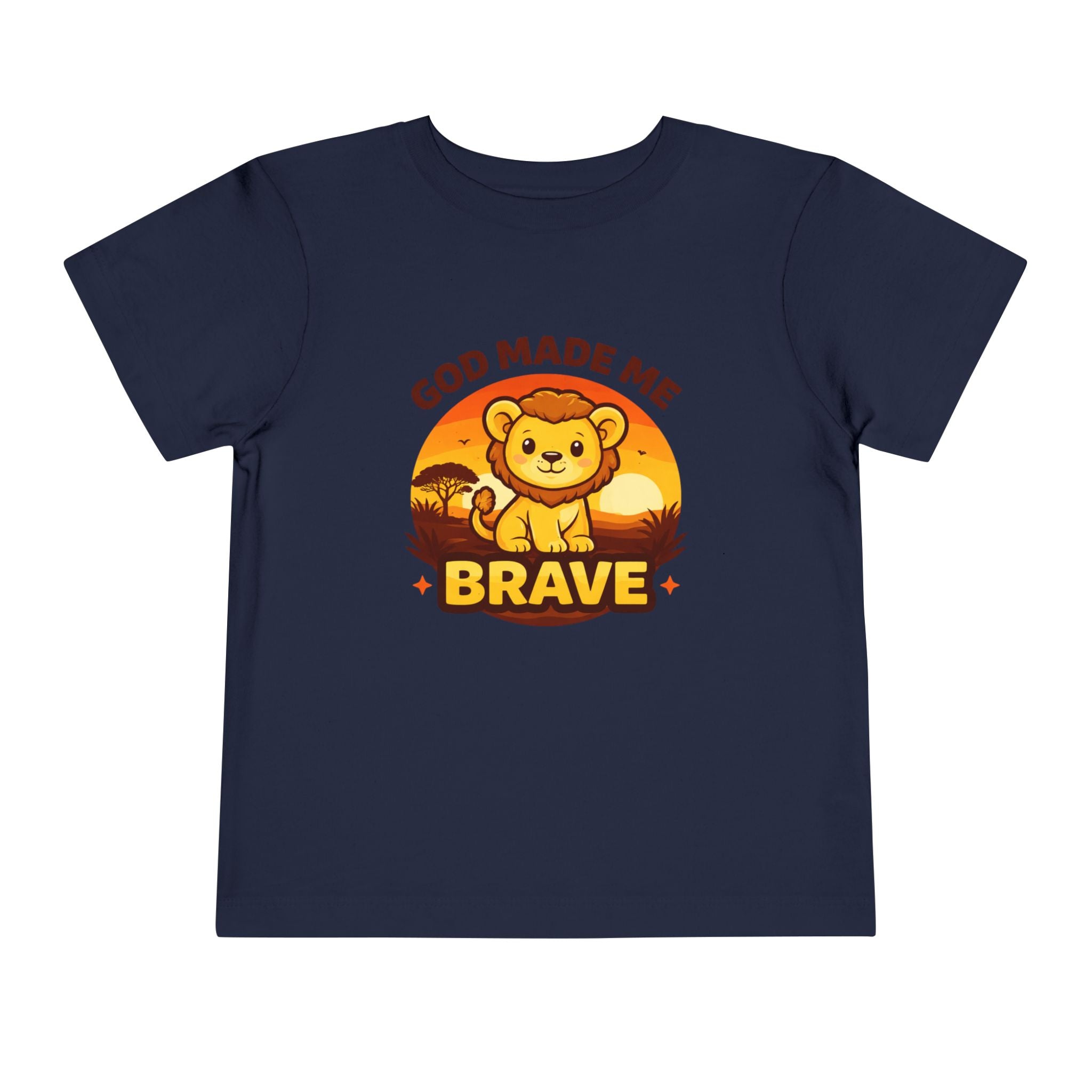 God Made Me Brave Toddler T-shirt