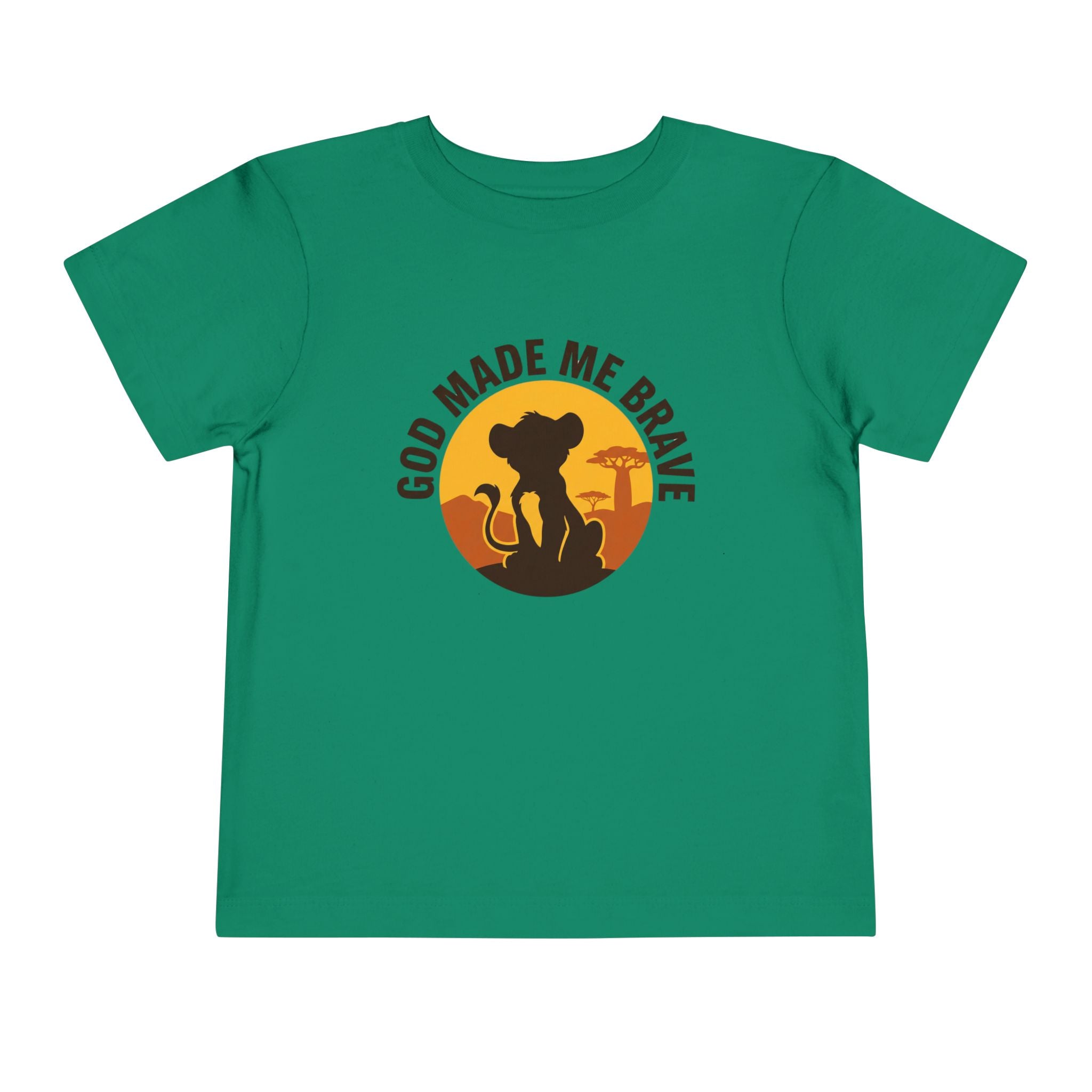 God Made Me Brave Toddler T-shirt