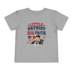 Little Patriot Big Faith Shirt