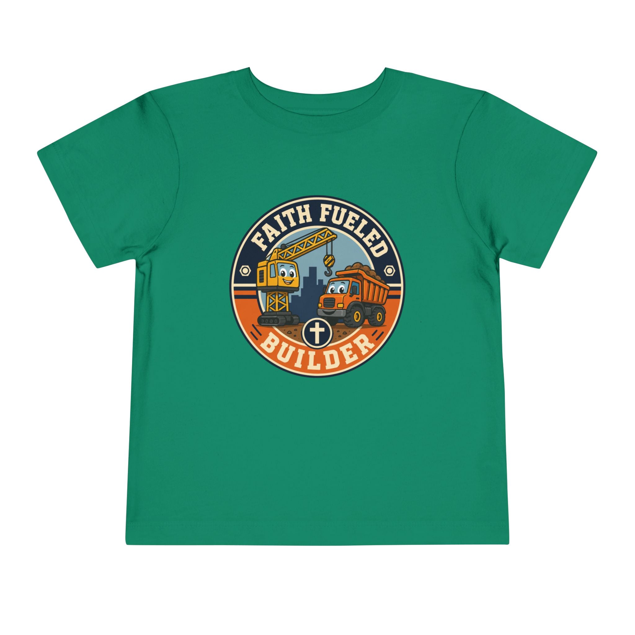 Faith Fueled Builder Crew Shirt