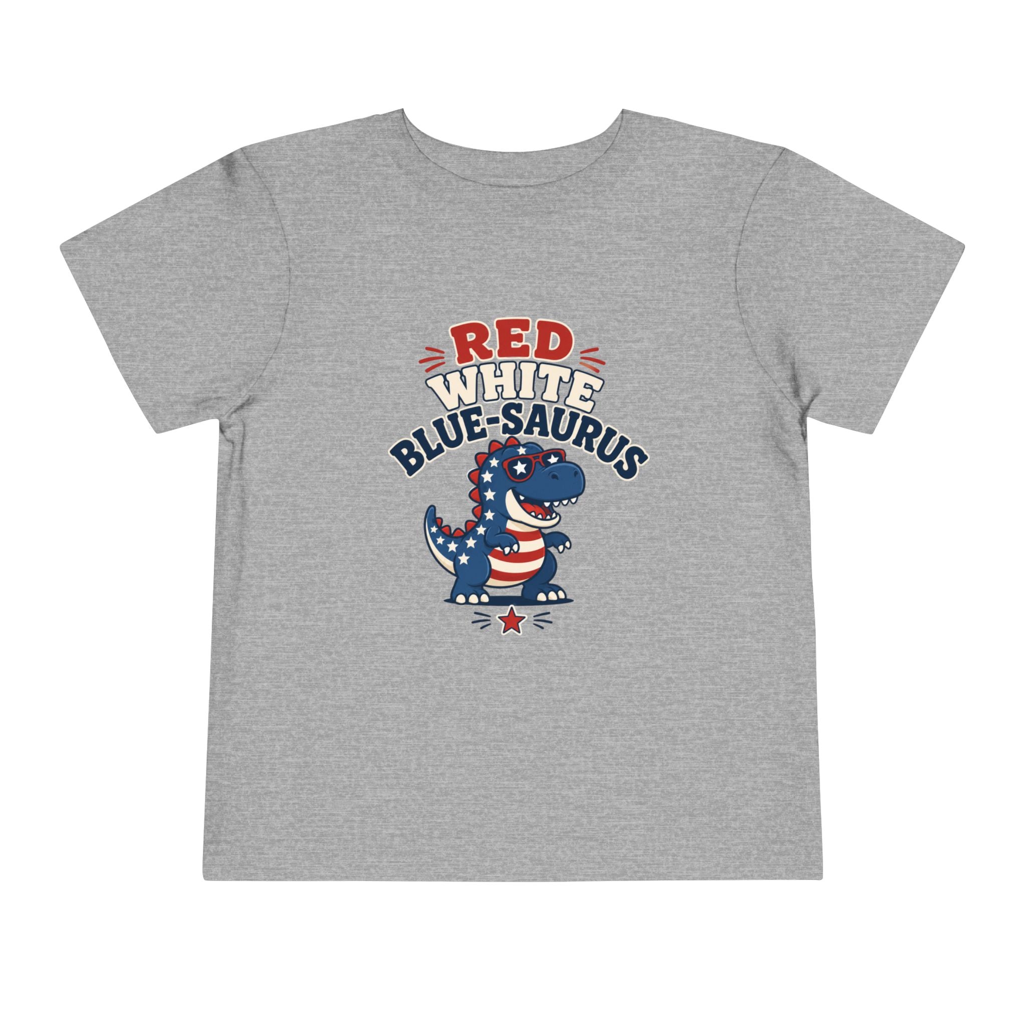 Red White Blue-saurus Dino Shirt