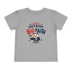 Little Patriot Eagle Faith Shirt