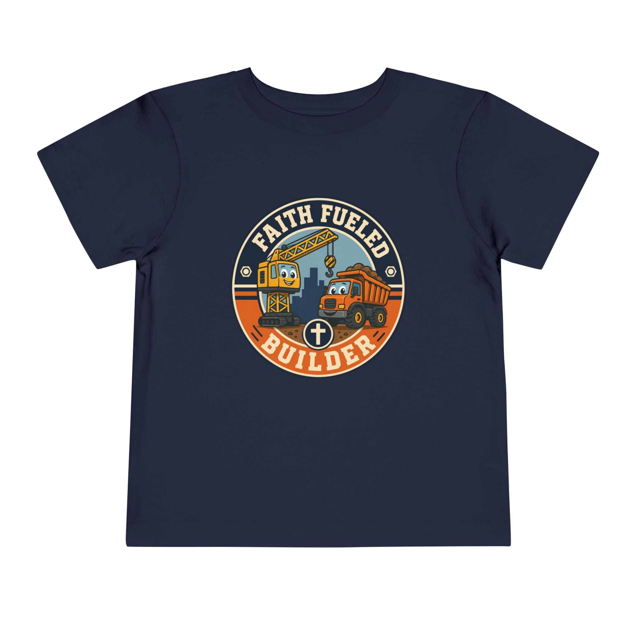 Faith Fueled Builder Crew Shirt