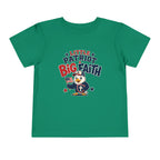 Little Patriot Eagle Faith Shirt