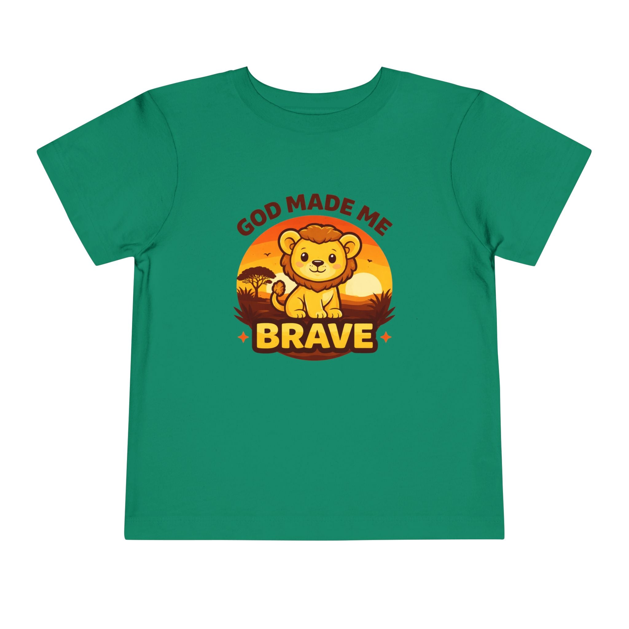 God Made Me Brave Toddler T-shirt