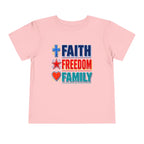 Faith Freedom Family Shirt