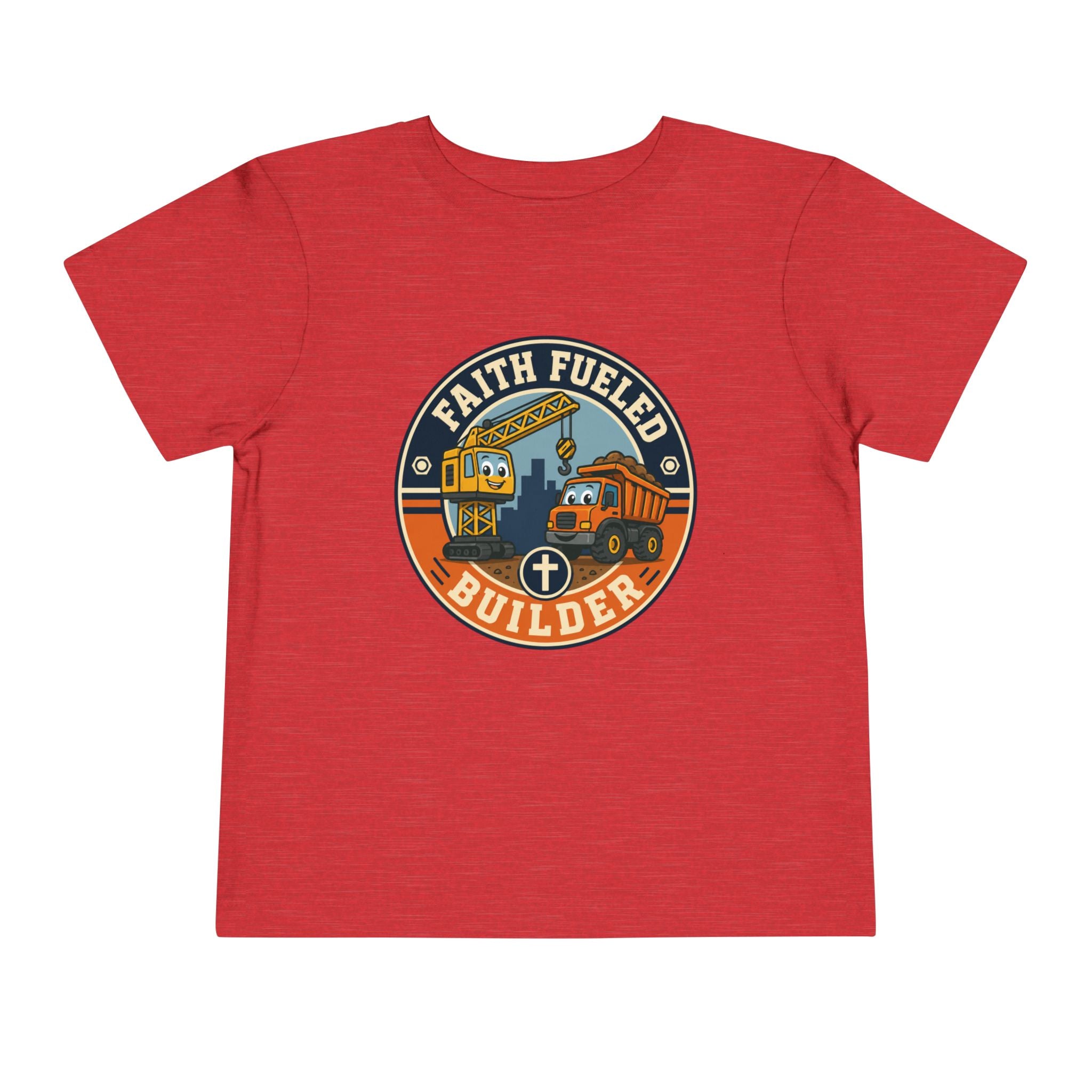 Faith Fueled Builder Crew Shirt