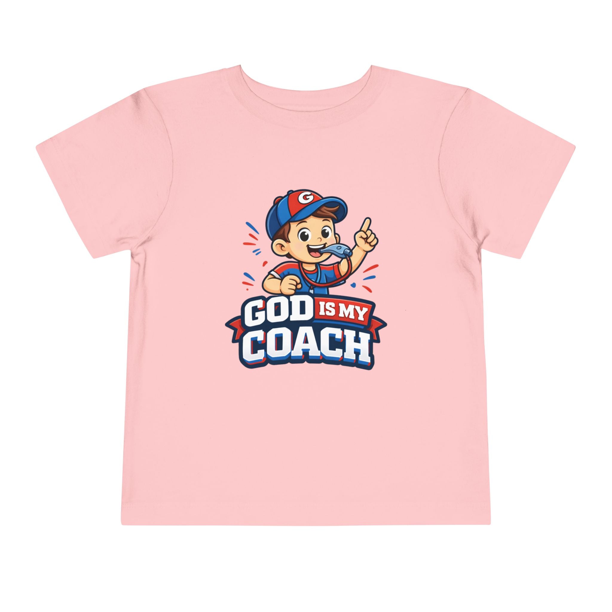 God is My Coach Toddler T-shirt
