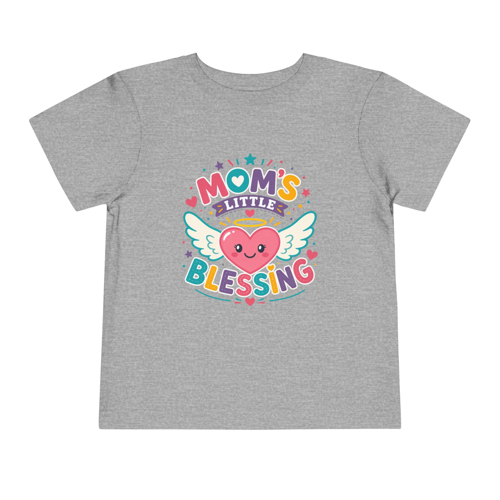 Moms Little Blessing Heart Shirt