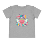 Moms Little Blessing Heart Shirt