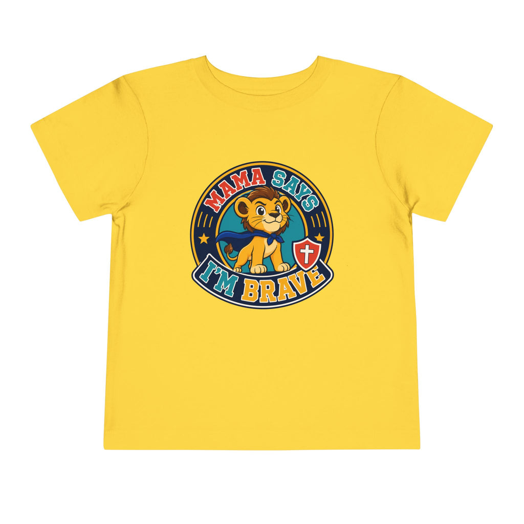 Mama Says Im Brave Lion Shirt