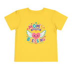 Moms Little Blessing Heart Shirt