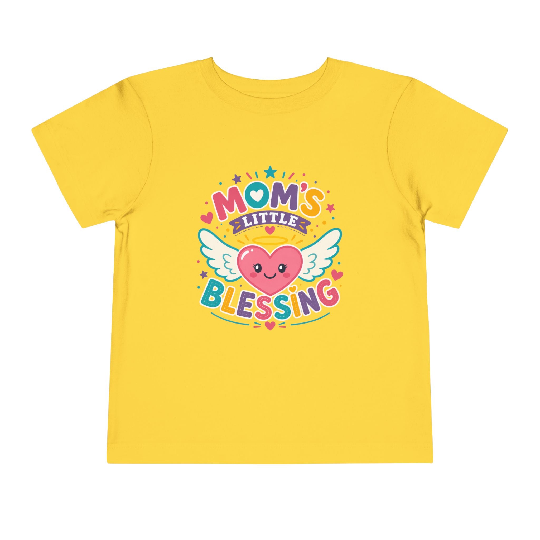 Moms Little Blessing Heart Shirt