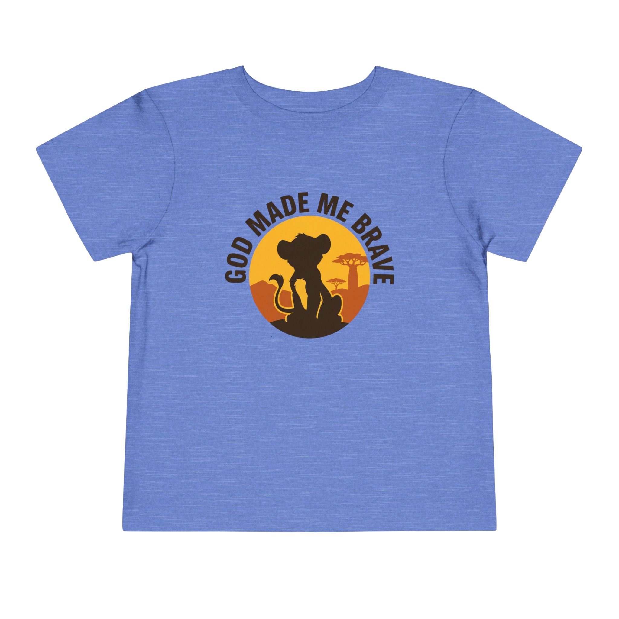 God Made Me Brave Toddler T-shirt