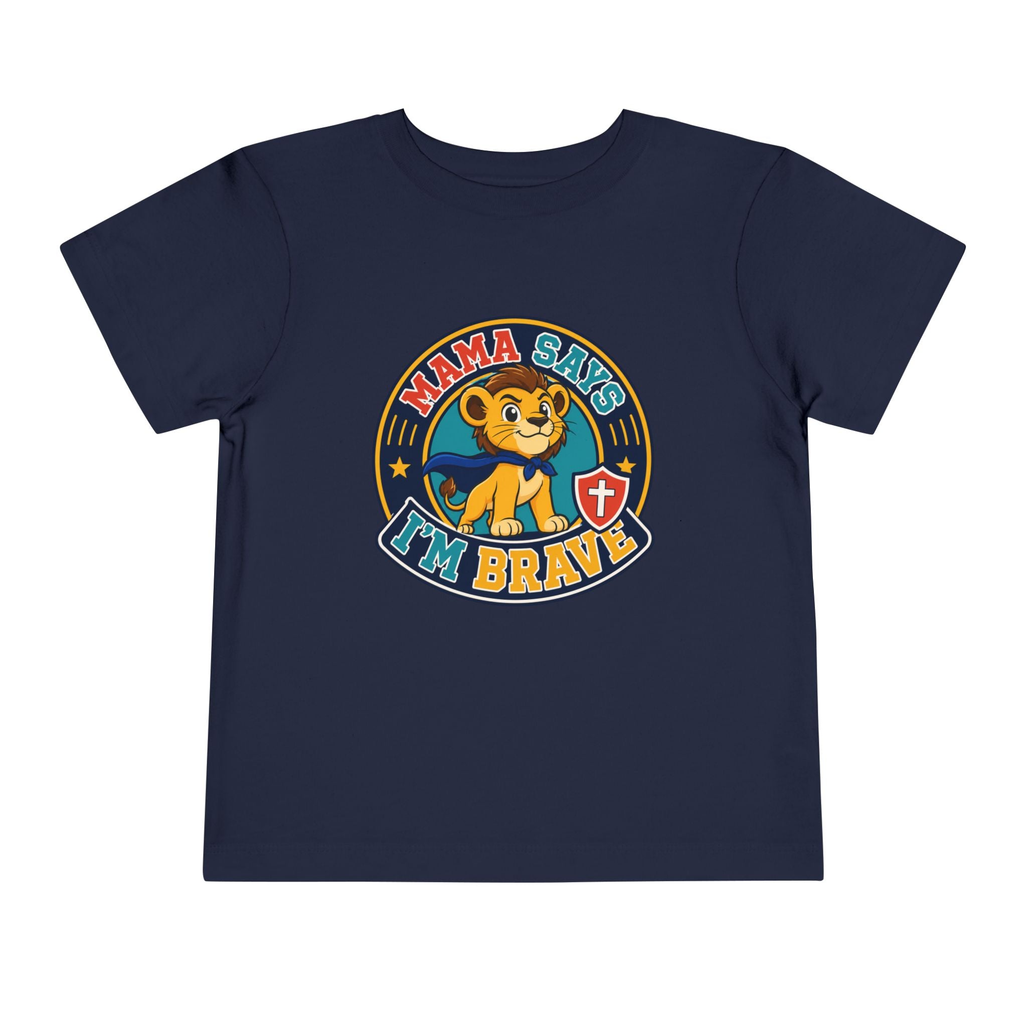 Mama Says Im Brave Lion Shirt