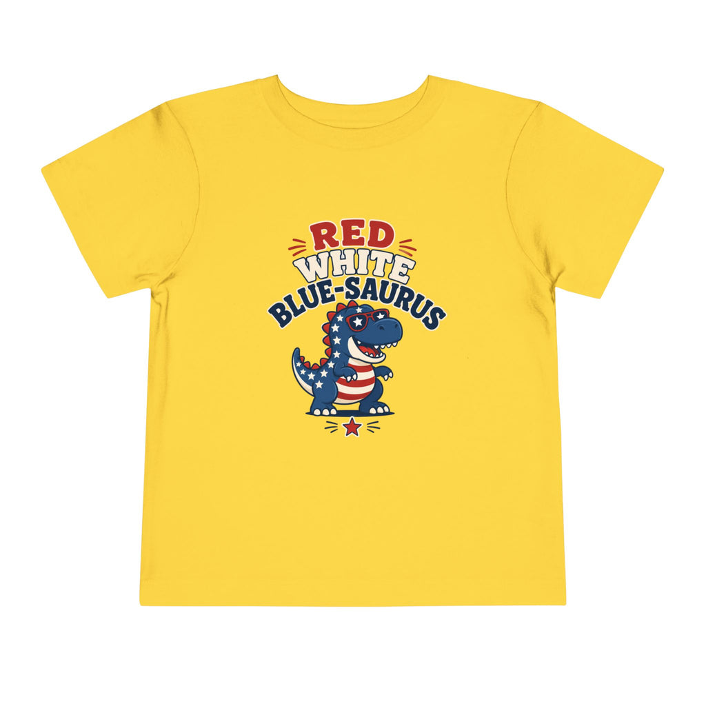 Red White Blue-saurus Dino Shirt