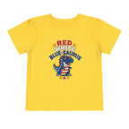 Red White Blue-saurus Dino Shirt