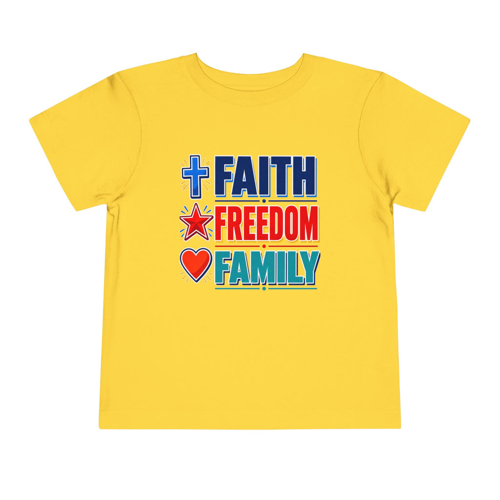 Faith Freedom Family Shirt