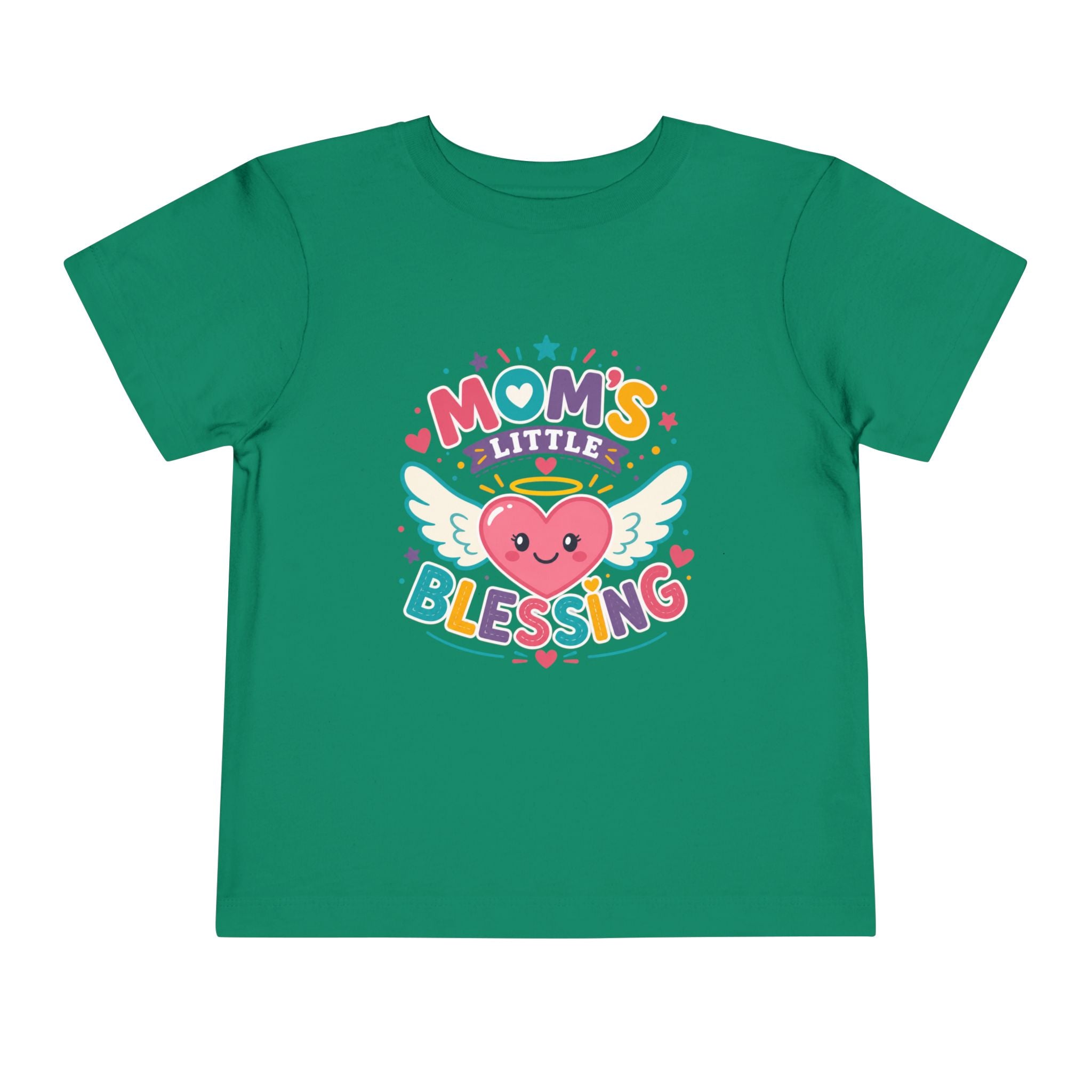 Moms Little Blessing Heart Shirt