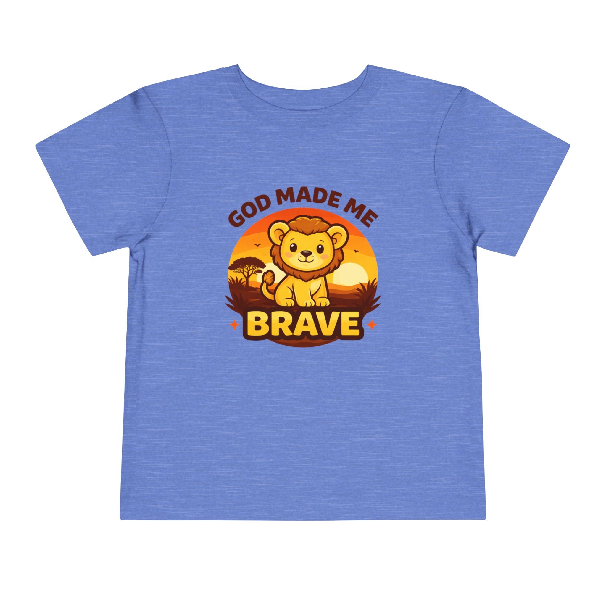 God Made Me Brave Toddler T-shirt