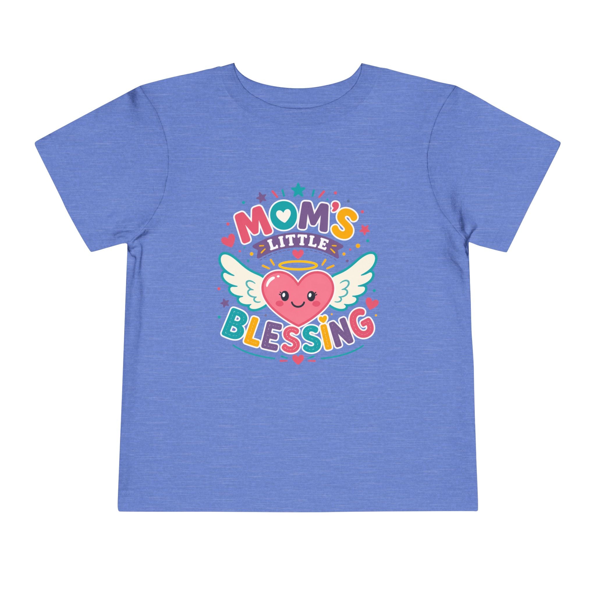 Moms Little Blessing Heart Shirt