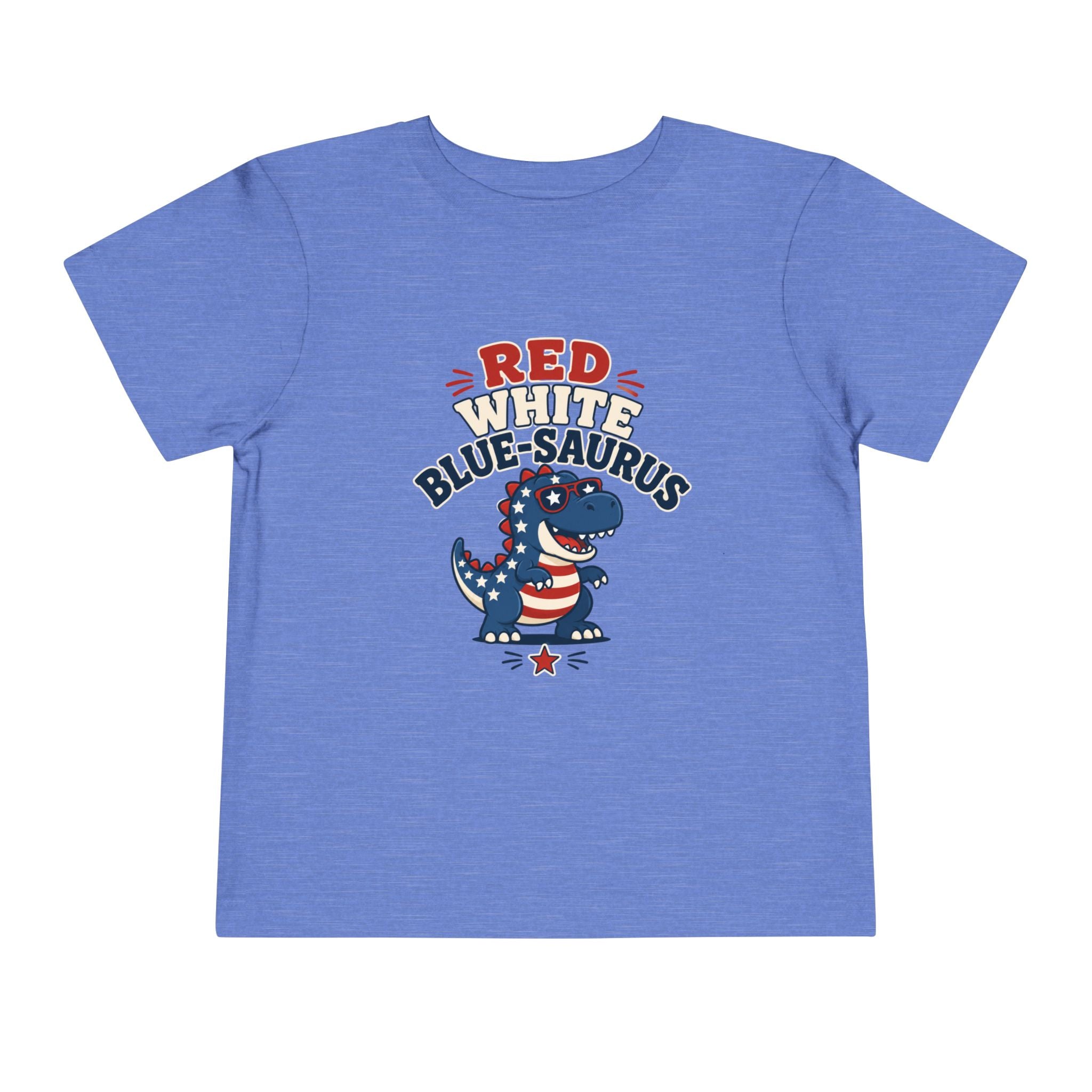 Red White Blue-saurus Dino Shirt