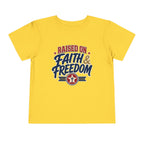 Raised on Faith and Freedom Shirt