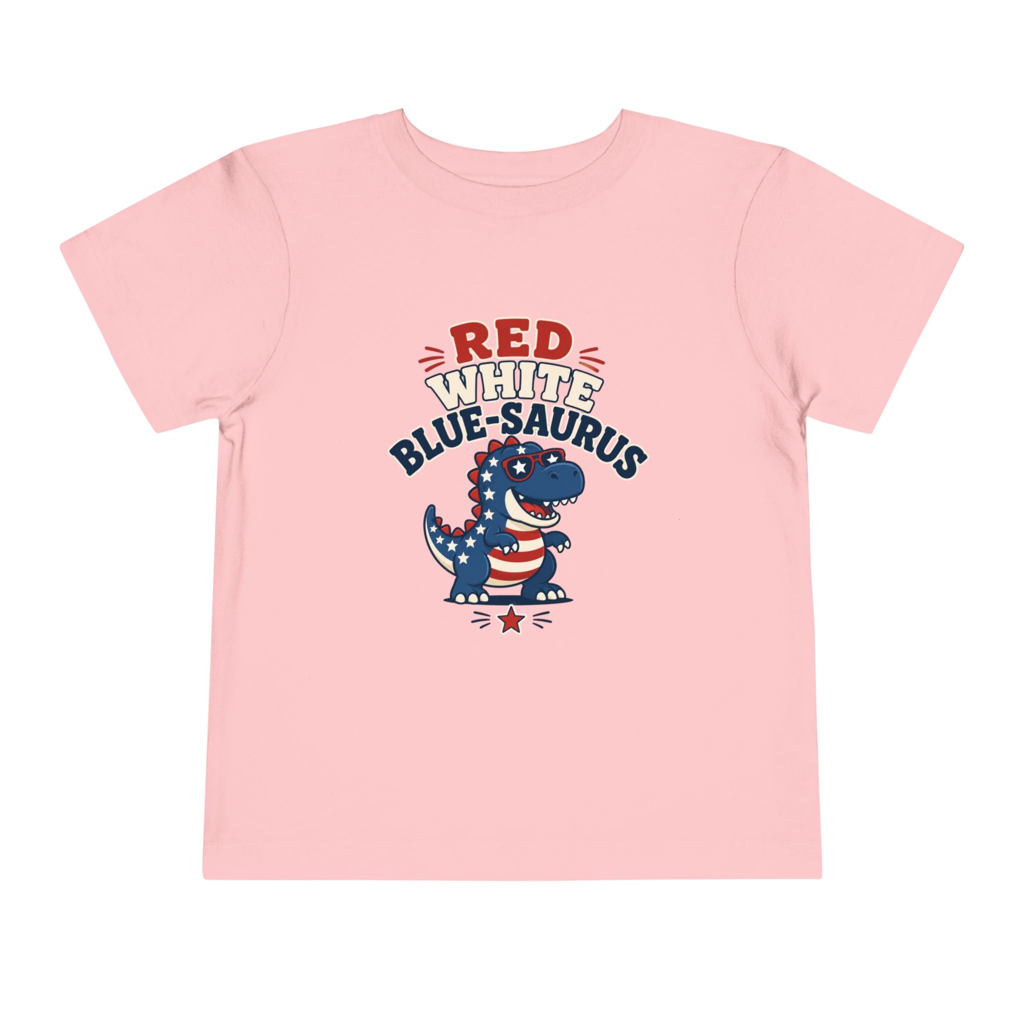 Red White Blue-saurus Dino Shirt
