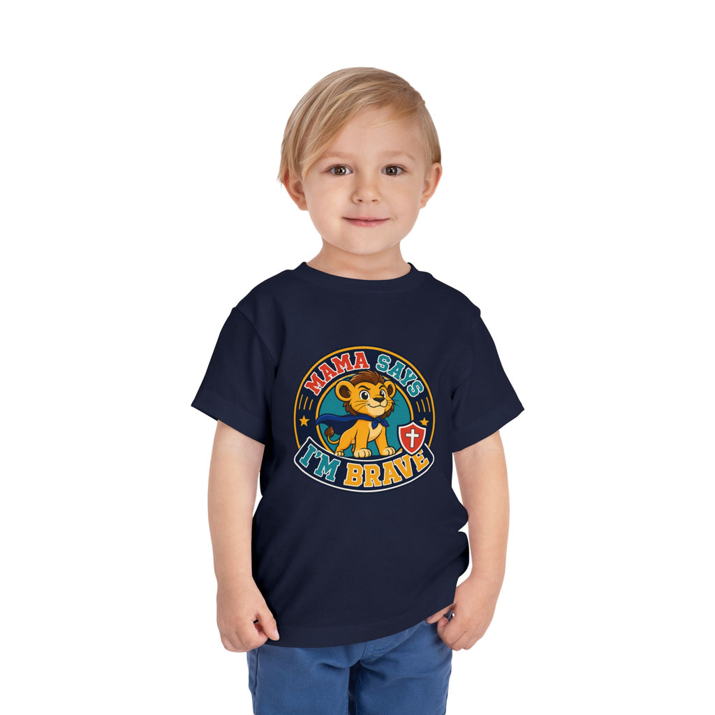 Mama Says Im Brave Lion Shirt