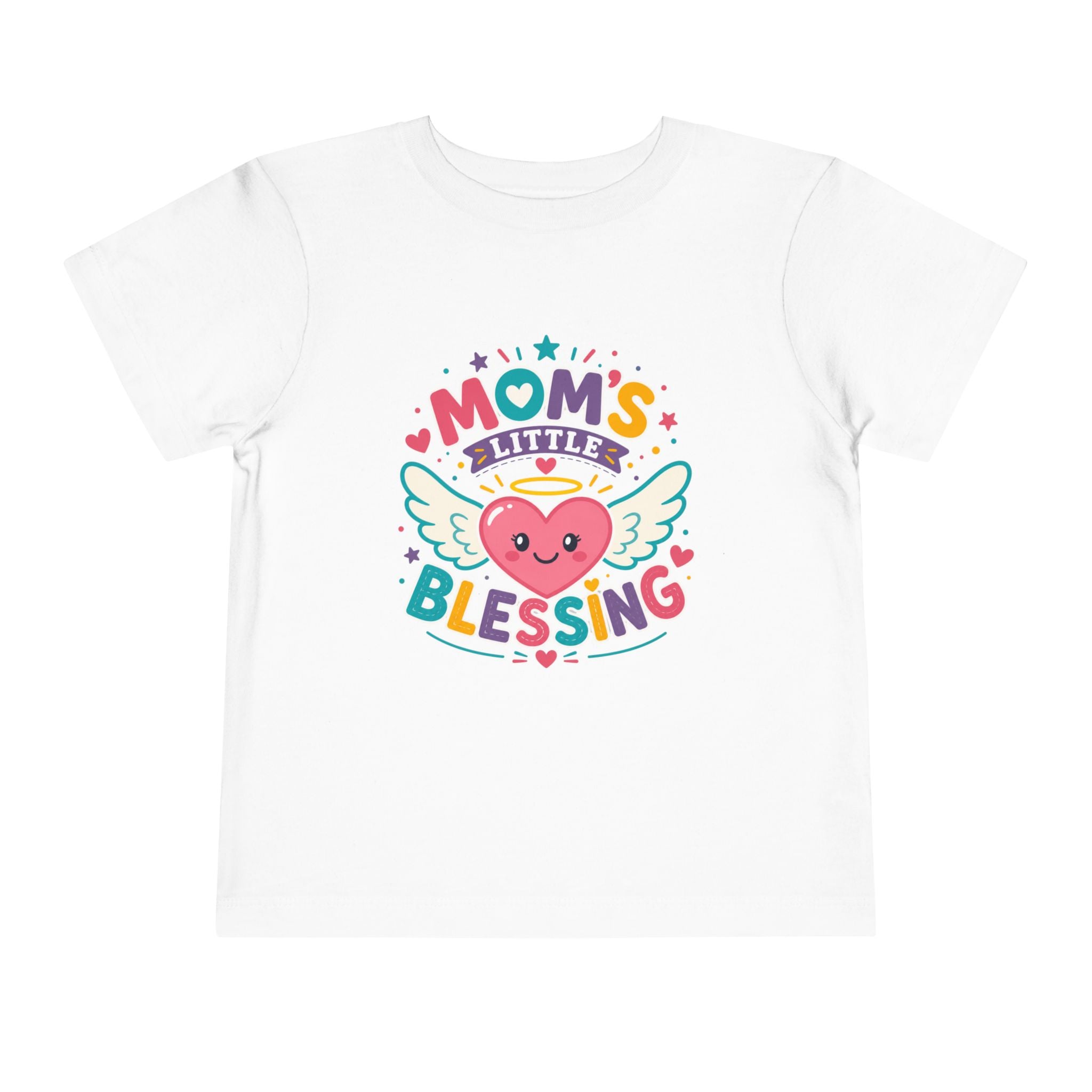 Moms Little Blessing Heart Shirt