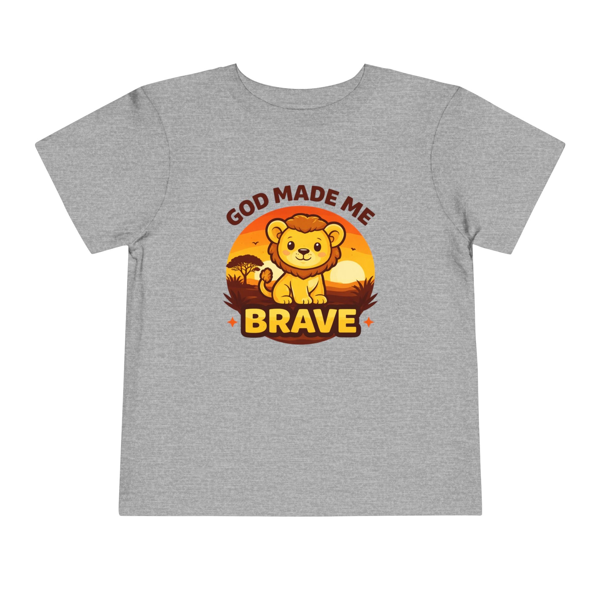 God Made Me Brave Toddler T-shirt