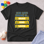 God Says I'm Fearless (B) Toddler T-shirt