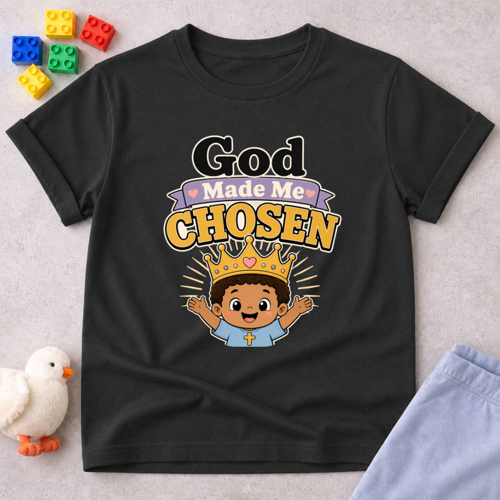 God Made Me Chosen Toddler T-shirt