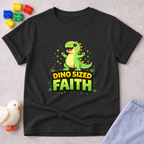 Dino Sized Faith Toddler T-shirt