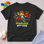 Fearless With God M Toddler T-shirt