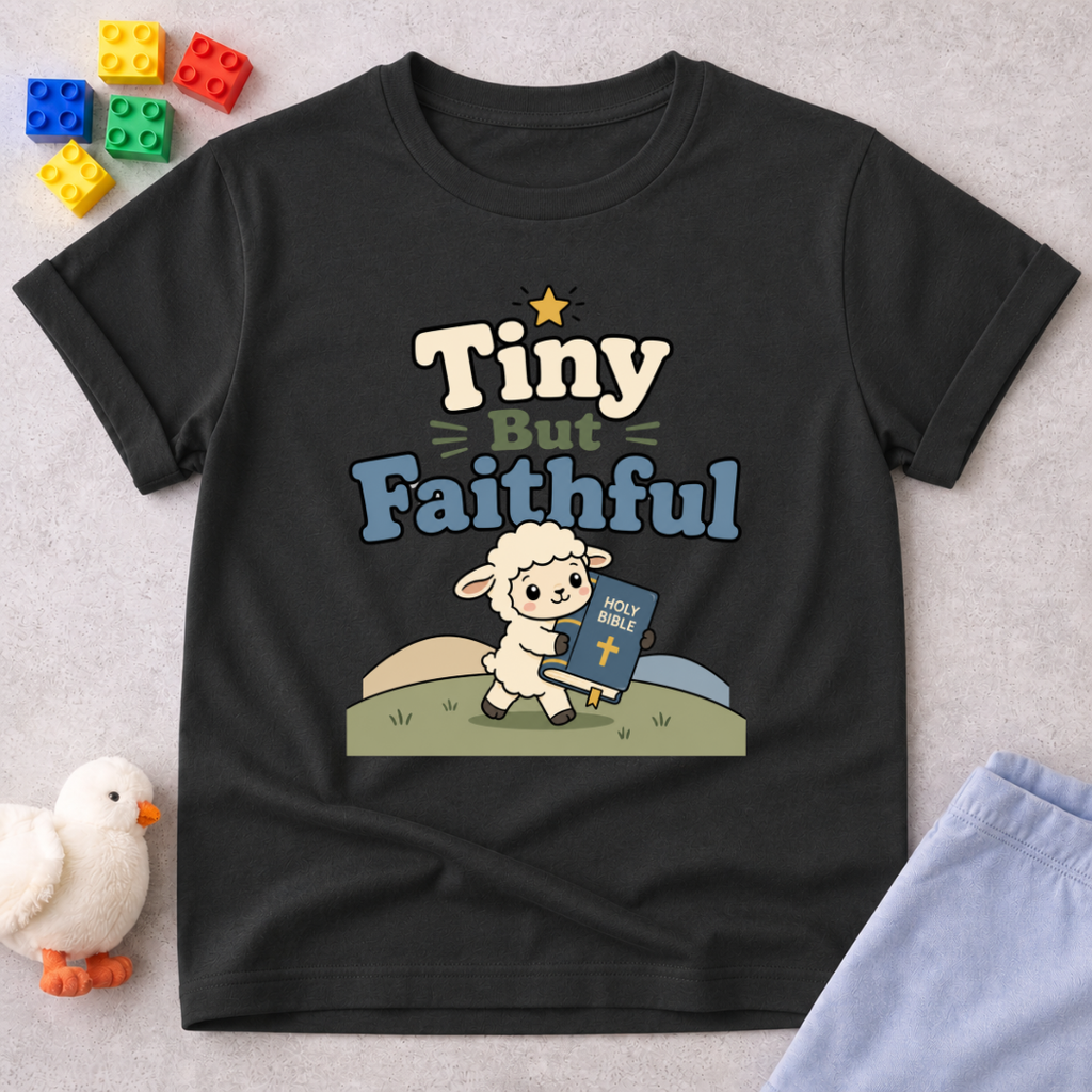 Tiny But Faithful Toddler T-shirt