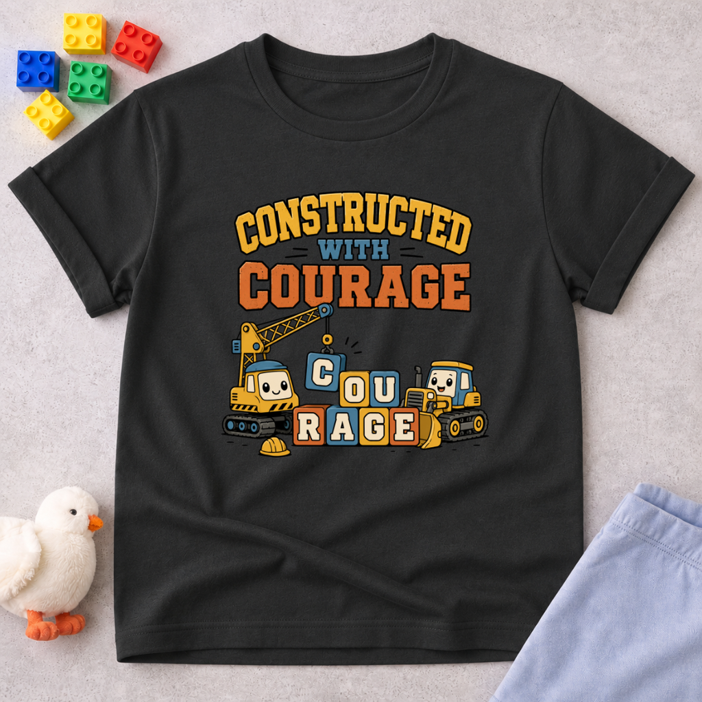 Constructed With Courage V2 Toddler T-shirt