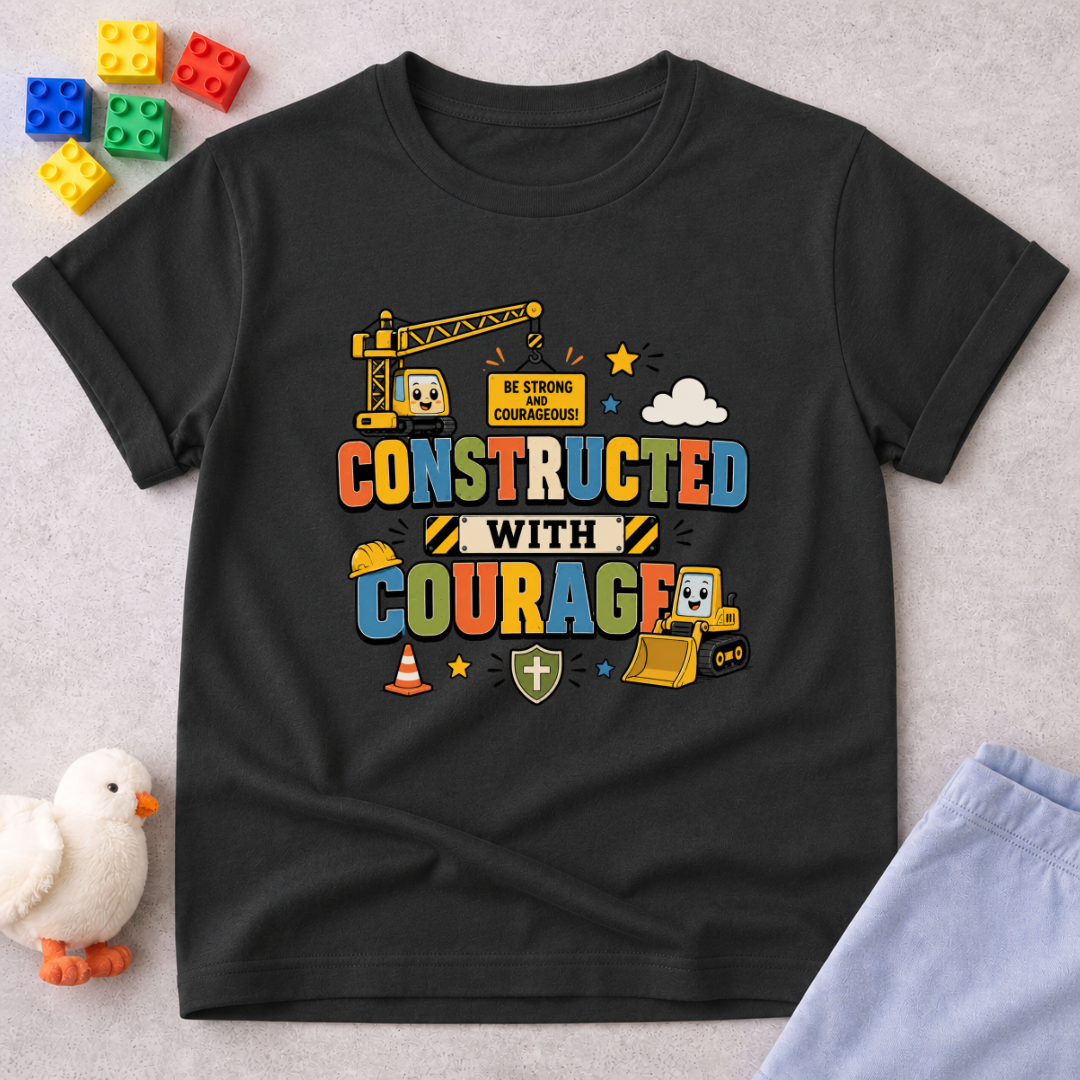Constructed With Courage Toddler T-shirt