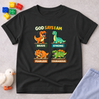 God Says I'm Brave Toddler T-shirt