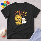 God is My Bestie Toddler T-shirt