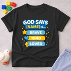 God Says I'm Loved Toddler T-shirt