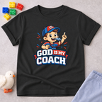 God is My Coach Toddler T-shirt
