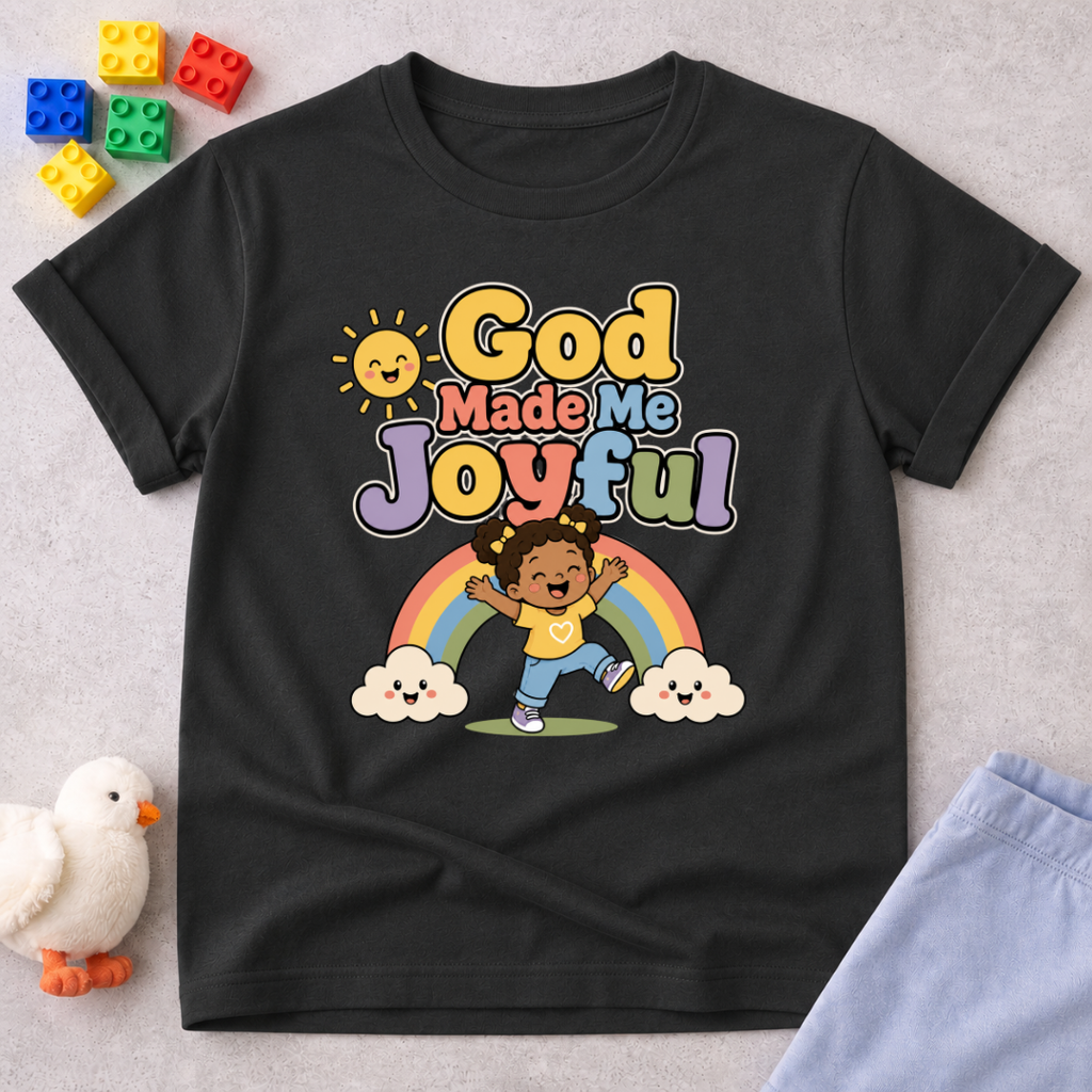 God Made Me Joyful Toddler T-shirt