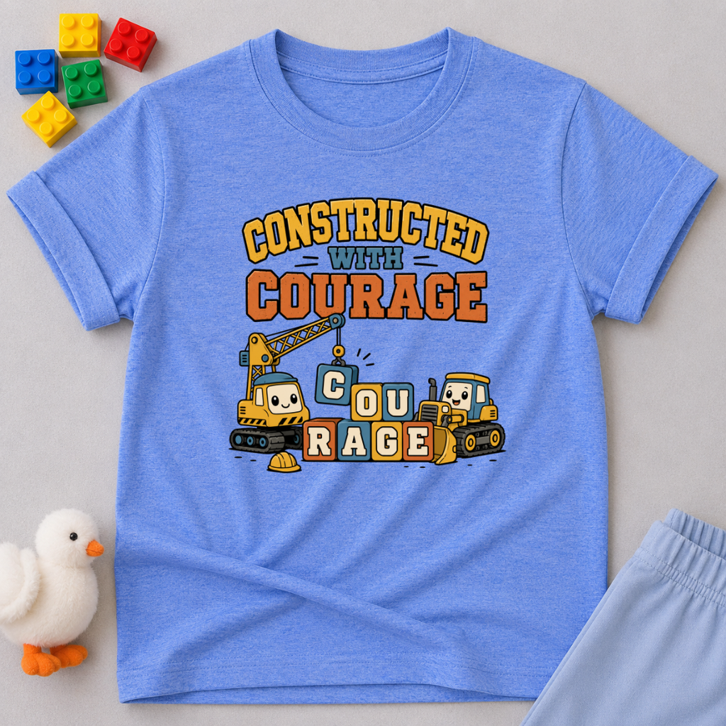 Constructed With Courage V2 Toddler T-shirt