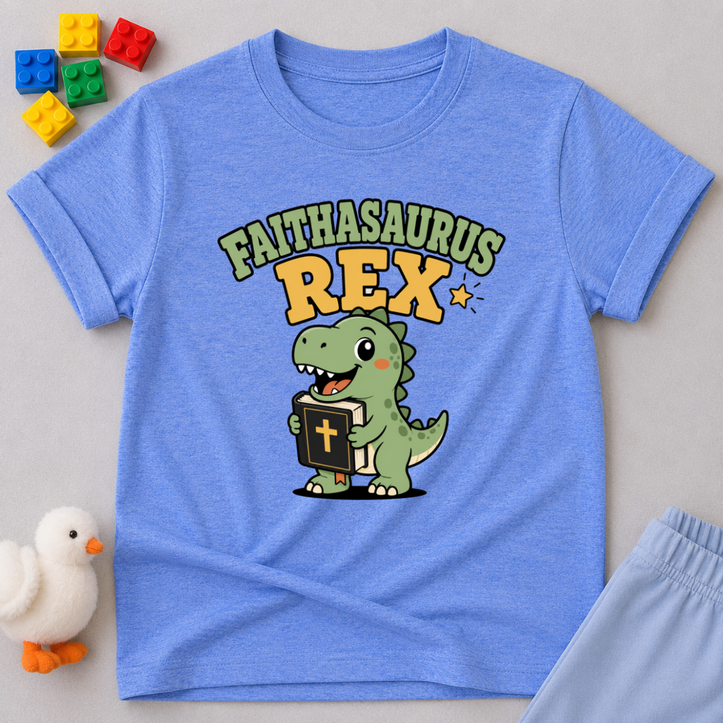 Faithasaurus Rex Toddler T-shirt