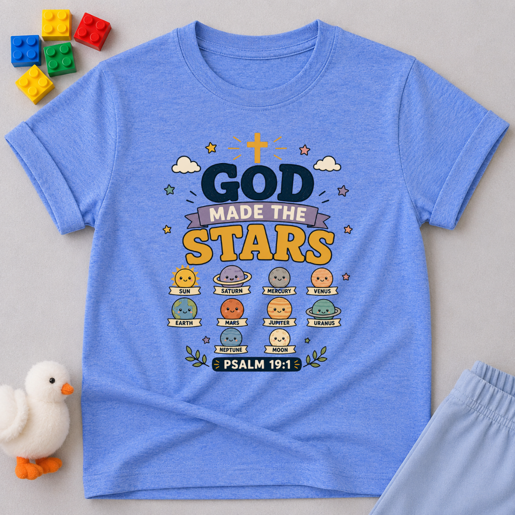 God Made The Stars Toddler T-shirt