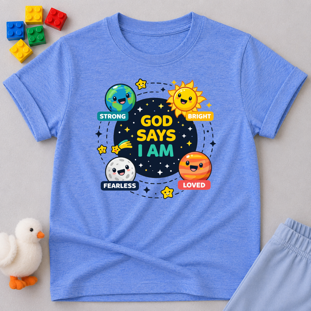 God Says I'm Fearless Toddler T-shirt