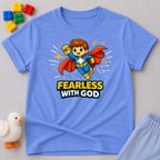 Fearless With God M Toddler T-shirt