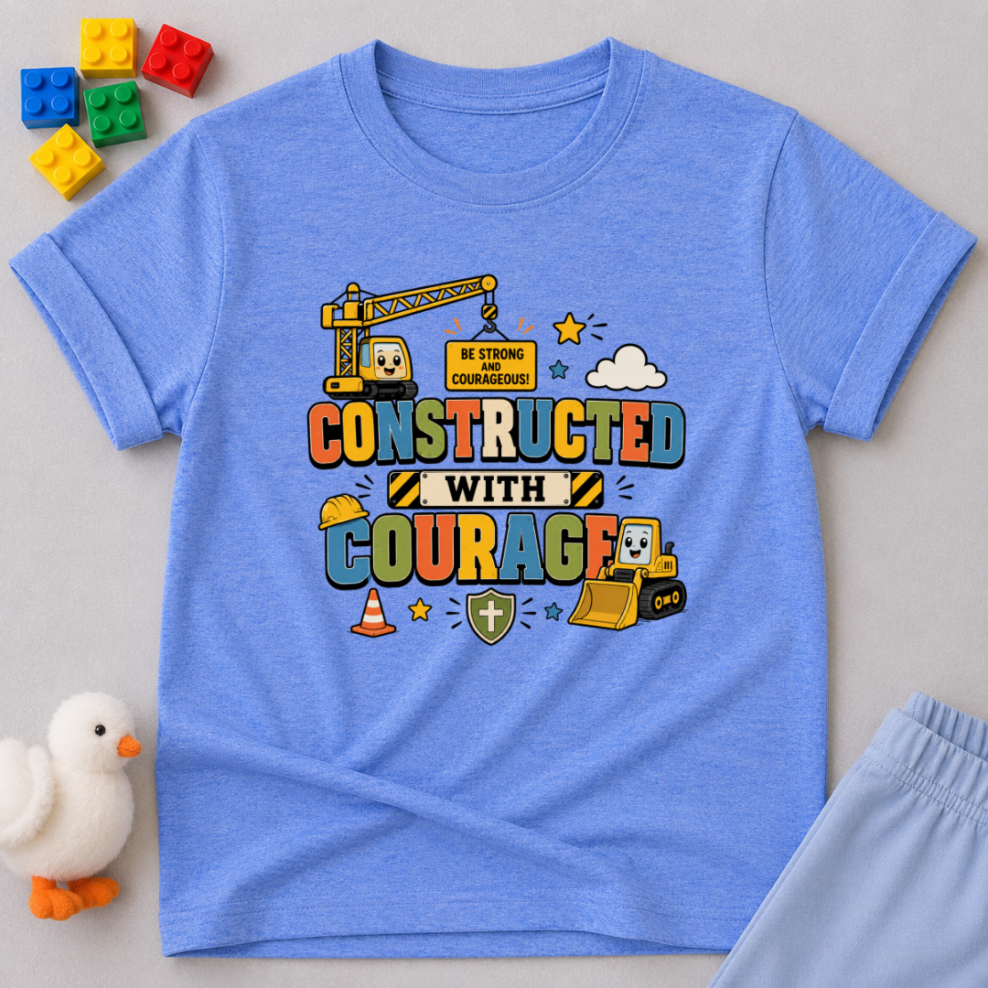 Constructed With Courage Toddler T-shirt